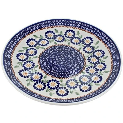 Blue Rose Polish Pottery T134 Manufaktura Lunch Plate 8 Blue Rose Polish Pottery T134 Manufaktura Lunch Plate - Image 6