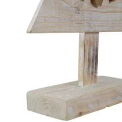 Northlight Wooden Tree "Merry And Bright" Christmas Decoration - 23" - Gold And Red -Northlight Shop GUEST 03dede08 1951 402b be55 dd0598054380