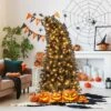 Tangkula 6/7 FT Artificial Halloween Tree Pre-Lit Black Christmas Tree W/ Bendable Top Section -Northlight Shop GUEST 0655d872 0363 46d3 bad1 6132f85bb2f9