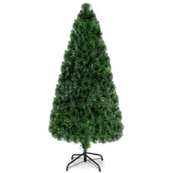 Costway 6Ft Pre-Lit Fiber Optic PVC Christmas Tree Metal Holiday 19 Costway 6Ft Pre-Lit Fiber Optic PVC Christmas Tree Metal Holiday -Northlight Shop GUEST 0699a667 624c 4dd5 9696 7ae63d53a78d