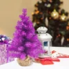 Northlight Pine Christmas Tree In Natural Jute Base - 18" - Boysenberry Purple - Unlit -Northlight Shop GUEST 06c5e467 6df5 4044 b772 9cb66dfc166d