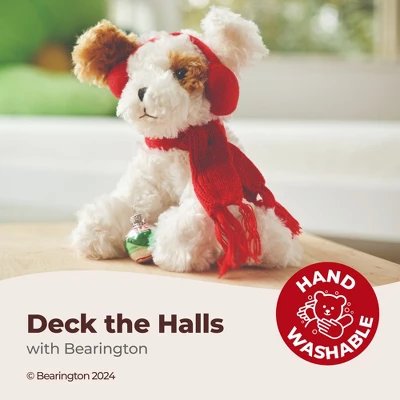 Bearington Chilly The Stuffed Dog, Small Christmas Stuffed Animals, 7.5 In White Dog Stuffed Animal, Holiday Stuffed Animal Gift 3 Bearington Chilly The Stuffed Dog, Small Christmas Stuffed Animals, 7.5 In White Dog Stuffed Animal, Holiday Stuffed Animal Gift