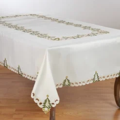 Saro Lifestyle Nostalgic Holiday Christmas Tree Tablecloth 9 Saro Lifestyle Nostalgic Holiday Christmas Tree Tablecloth -Northlight Shop GUEST 07d162ac 1b0f 4578 9c1d 8d0c4efef3da