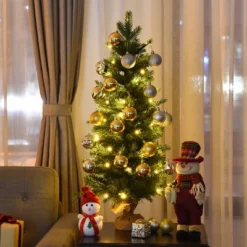 Costway 3Ft Pre-Lit Spruce Tabletop Christmas Tree Lights Timer -Northlight Shop GUEST 0943b90d 5965 44ef 8370 7cbc94c797e1