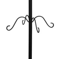 Haute Décor Adapt Adjustable 12 Hook Christmas Stocking Holder Matte Black