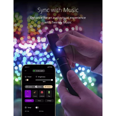 Twinkly Strings App-Controlled LED Christmas Lights Indoor And Outdoor Smart Lighting Decoration 7 Twinkly Strings App-Controlled LED Christmas Lights Indoor And Outdoor Smart Lighting Decoration - Image 5