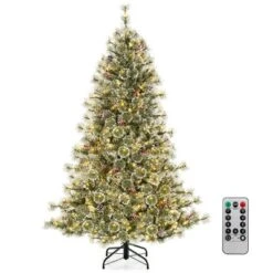 Costway 6/7.5/9 FT Artificial Christmas Tree With 360° Quick Power Connector 598/1086/1714 Pine Needles 22 Costway 6/7.5/9 FT Artificial Christmas Tree With 360° Quick Power Connector 598/1086/1714 Pine Needles -Northlight Shop GUEST 1702a281 f881 4f9f ad8f 7d88d9fd40ed