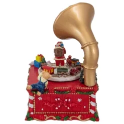 Northlight Santa Claus On Phonograph Musical Christmas Decoration - 7" -Northlight Shop GUEST 175c3ec7 34b7 4a04 a4b1 e60593a17420