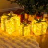Tangkula Set Of 3 Christmas Lighted Gift Boxes Pre-lit 90 LED Light Up Present Box Decorations With Bows And Plug 2 Tangkula Set Of 3 Christmas Lighted Gift Boxes Pre-lit 90 LED Light Up Present Box Decorations With Bows And Plug -Northlight Shop GUEST 183bc485 d413 4035 92ea beda5d64d703