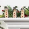 Transpac Small Resin Snowy Wooden Snowman Set Of 3 Christmas Home Decorations For Festive Decor -Northlight Shop GUEST 1a4dbfb2 7152 4aa8 9f64 b7405a4c742f