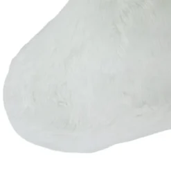 Northlight 19" White Plush Christmas Stocking -Northlight Shop GUEST 1b8b4551 eb44 4060 88f9 41bb297ae551
