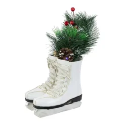 Northlight LED Lighted Ice Skates With Floral Arrangement Christmas Decoration - 12" -Northlight Shop GUEST 1e7b7752 da3e 4742 ab25 b0773ed6201a