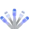 Brite Star LED Swag Christmas Lights - Blue And White - 7.5' White Wire - 150ct -Northlight Shop GUEST 1f84e63f 782b 4c47 9476 cc2837ab7069