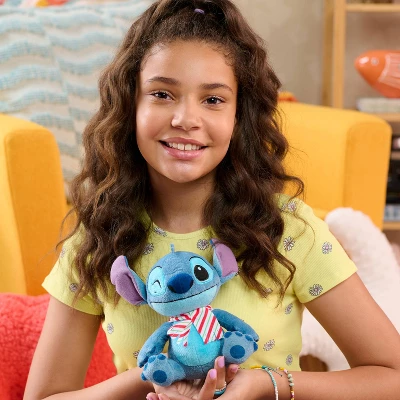 Disney Stitch Holiday Plush Small: Polyester Character Stuffed Toy 3 Disney Stitch Holiday Plush Small: Polyester Character Stuffed Toy