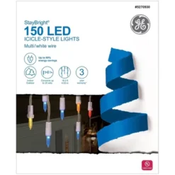 GE StayBright 150-Count Multi-Color LED Icicle Christmas Lights White Wire 7 GE StayBright 150-Count Multi-Color LED Icicle Christmas Lights White Wire -Northlight Shop GUEST 2429bb1f 41ff 4348 b236 ae787f177085