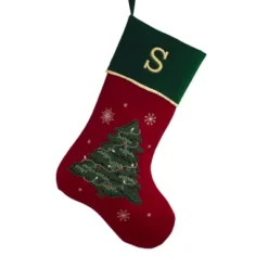 Personalization Mall Traditional Tree Embroidered Initial Christmas Stockings 41 Personalization Mall Traditional Tree Embroidered Initial Christmas Stockings -Northlight Shop GUEST 2484585c 1d67 484a 9827 7505548dc430