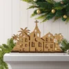 9.3" Christmas Lit Houses And Mountains Scene Decor - Wondershop™ -Northlight Shop GUEST 2569c8de 6c3d 4db5 a0c1 8cdb78c3dc5c