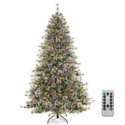 Costway 6/7.5/9 FT Artificial Christmas Tree With 360° Quick Power Connector 598/1086/1714 Pine Needles 24 Costway 6/7.5/9 FT Artificial Christmas Tree With 360° Quick Power Connector 598/1086/1714 Pine Needles -Northlight Shop GUEST 25c42b4a be70 45d0 b736 388298126381