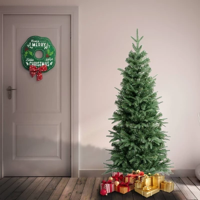 National Tree Company First Traditions Unlit Slim Duxbury Artificial Christmas Tree 3 National Tree Company First Traditions Unlit Slim Duxbury Artificial Christmas Tree