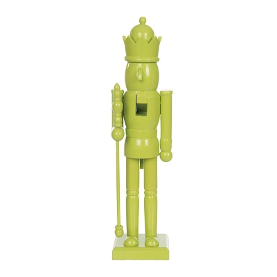 Transpac 15 Inch Wood Lime Green Nutcracker Decorative Object For Christmas Tabletop Decor Unique Holiday Gift 3 Transpac 15 Inch Wood Lime Green Nutcracker Decorative Object For Christmas Tabletop Decor Unique Holiday Gift