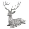 Costway Sitting Reindeer Statue Christmas Decor Statue Aluminum 17.5" X 15" X 17.5" -Northlight Shop GUEST 2d25d251 2806 4c22 812e 3e5512369376