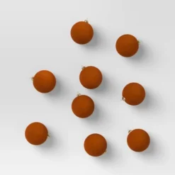 9ct 80mm Christmas Flocked Ball Ornament Set - Wondershop™ -Northlight Shop GUEST 310d9e7c a8a9 456b b6b7 f4ffbdb4765c