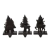 Transpac Iron Forest Scene Stocking Holder Set Of 3 Christmas Home Decorations For Holiday Cheer -Northlight Shop GUEST 39b4ed34 10b2 4e4e b748 7af0b950f9a0