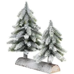 Northlight Frosted Pine Tree Duo Christmas Decoration - 12" - Unlit 9 Northlight Frosted Pine Tree Duo Christmas Decoration - 12" - Unlit -Northlight Shop GUEST 3b21e9aa 01a9 4088 b64e 50246bdea365
