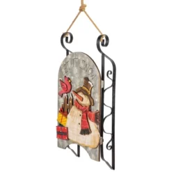 Northlight 17" LED Lighted Wooden Sled With Snowman And Cardinal Christmas Decoration 8 Northlight 17" LED Lighted Wooden Sled With Snowman And Cardinal Christmas Decoration -Northlight Shop GUEST 3c97986f 813c 4565 bdc7 a911237b7732