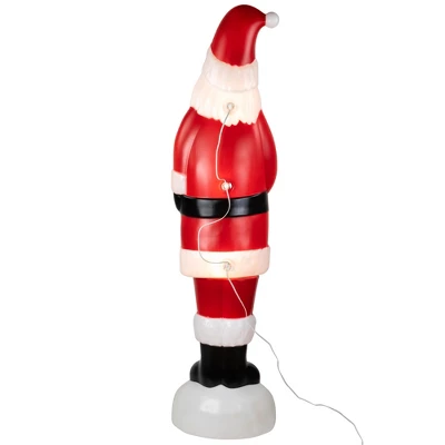 Northlight Lighted Blow Mold Santa Claus Outdoor Christmas Decoration - 59" 7 Northlight Lighted Blow Mold Santa Claus Outdoor Christmas Decoration - 59" - Image 5