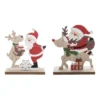 Transpac MDF Santa And Reindeer Decor Set Of 2 Christmas Home Decorations For Festive Holiday Cheer -Northlight Shop GUEST 3ddc0cfb 05ce 4288 9dc4 c0c517e3668d