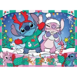 Ravensburger Disney Stitch Christmas XXL Jigsaw Puzzle - 100pc: Creative Thinking, Pop Culture Theme