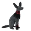 Northlight Sitting Dog With Plaid Collar Christmas Decoration - 14.5” - Gray And Red -Northlight Shop GUEST 427c7a06 754e 463e 9d91 609d767de2cf