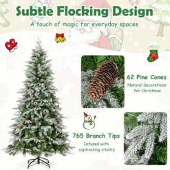 Costway 6/7.5/9 FT Artificial Christmas Tree Hinged Xmas Tree With 765/1135/1871 Branch Tips 280/470/690 Lights 15 Costway 6/7.5/9 FT Artificial Christmas Tree Hinged Xmas Tree With 765/1135/1871 Branch Tips 280/470/690 Lights -Northlight Shop GUEST 42ebe565 a4a5 4b18 8f02 efd0f4b7580d