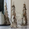 Northlight Layered Feather Cone Tree Christmas Decoration - 15.5" - Brown And Gray -Northlight Shop GUEST 4759b71c 356f 4f76 a603 4b7b42cb5652
