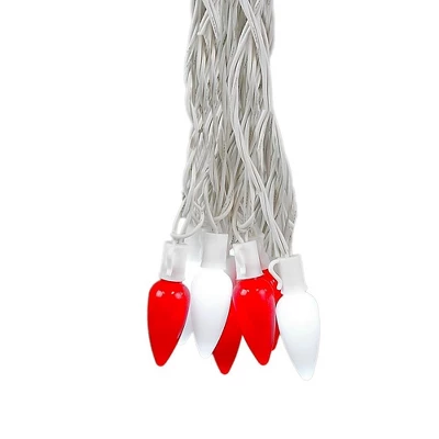 Novelty Lights 25 Feet 25 Light C9 Ceramic Style LED String Lights, Commercial Grade Pre-Lamped Christmas Lights, UL Listed, Connectable 14 Novelty Lights 25 Feet 25 Light C9 Ceramic Style LED String Lights, Commercial Grade Pre-Lamped Christmas Lights, UL Listed, Connectable - Image 12