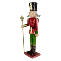 Northlight 23.75" Red And Green Metal Nutcracker Soldier Christmas Decoration -Northlight Shop GUEST 48038ab8 c06f 468a 91ad ccc8fbc08a84