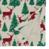 Saro Lifestyle Deer And Christmas Trees Design Table Runner -Northlight Shop GUEST 49aab54b fa8d 42cf 9688 7ec947ece962