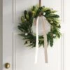 24" Christmas Unlit Champagne Ornament And Bow Wreath - Wondershop™ -Northlight Shop GUEST 4c7f2c72 812d 45ff 934d 4e5f46449b95 1