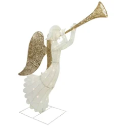 Northlight Lighted Glittered Trumpeting Angel Outdoor Christmas Decoration - 48" - Clear Lights -Northlight Shop GUEST 4c94ea23 7bf4 4fd4 b357 833e167c61f0