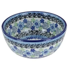 Blue Rose Polish Pottery 17 Ceramika Dessert Bowl 21 Blue Rose Polish Pottery 17 Ceramika Dessert Bowl -Northlight Shop GUEST 519434d3 ca91 4d45 8e6e c23f75708ba0