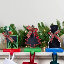 Northlight Reindeer, Tree, And Snowman Chalkboard Christmas Stocking Holders - 7" - Set Of 3 -Northlight Shop GUEST 576d7d63 ea5e 40a1 8c07 538e7c1fed50