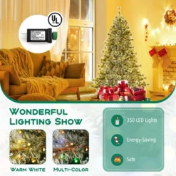 Costway 6/7.5/9 FT Artificial Christmas Tree With 360° Quick Power Connector 598/1086/1714 Pine Needles 18 Costway 6/7.5/9 FT Artificial Christmas Tree With 360° Quick Power Connector 598/1086/1714 Pine Needles -Northlight Shop GUEST 59064b4a 0d7e 45ef a81c 32e8f291e65a