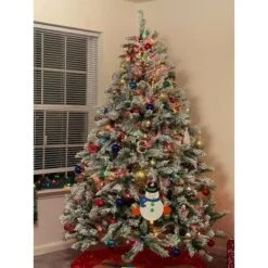 Northlight Medium Flocked Angel Pine Artificial Christmas Tree - 6' - Unlit -Northlight Shop GUEST 5b1b7aa7 a8f0 42ba b3e0 939a326ac2f5