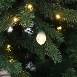 LuxenHome 7.5Ft Pre-Lit Green Slender Artificial Fir Christmas Tree With Metal Stand -Northlight Shop GUEST 5ed2482a b53b 4f11 bccb 2a9ce3d15df0