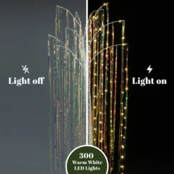 LuxenHome 6Ft White Willow Artificial Tree With 10 Pre-Lit Branches Multicolored -Northlight Shop GUEST 6002bc43 2717 4e27 a383 6a92b4273ba6