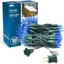 Joyfy 100-count LED Christmas String Lights Outdoor Indoor, Christmas Trees Lights With 26FT Green Wire, Christmas Decorative Lights For Holiday -Northlight Shop GUEST 61ddb134 ad85 4625 a8bc 785cd1f9761d