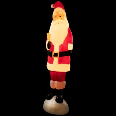 Northlight Lighted Blow Mold Santa Claus Outdoor Christmas Decoration - 59" 4 Northlight Lighted Blow Mold Santa Claus Outdoor Christmas Decoration - 59" - Image 2
