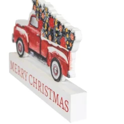 Northlight Pickup Truck Merry Christmas Wooden Decoration - 9" -Northlight Shop GUEST 6d43e177 fa1c 4922 a8e3 c557cf25ecc7