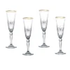 Lorren Home Trends Siena Collection Set Of 4 Crystal Flute Glass With Gold Band Design 2 Lorren Home Trends Siena Collection Set Of 4 Crystal Flute Glass With Gold Band Design -Northlight Shop GUEST 6d5a369e cab5 4e1a b431 b7bed8c242c0